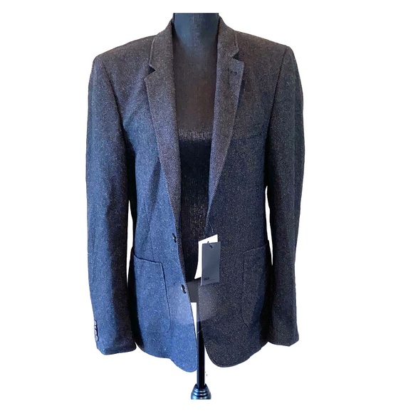 Asos Skinny blazer in charcoal wool mix - Picture 2 of 7